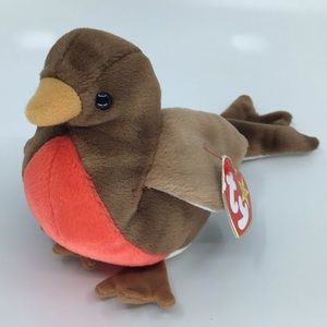 Early the robin beanie baby